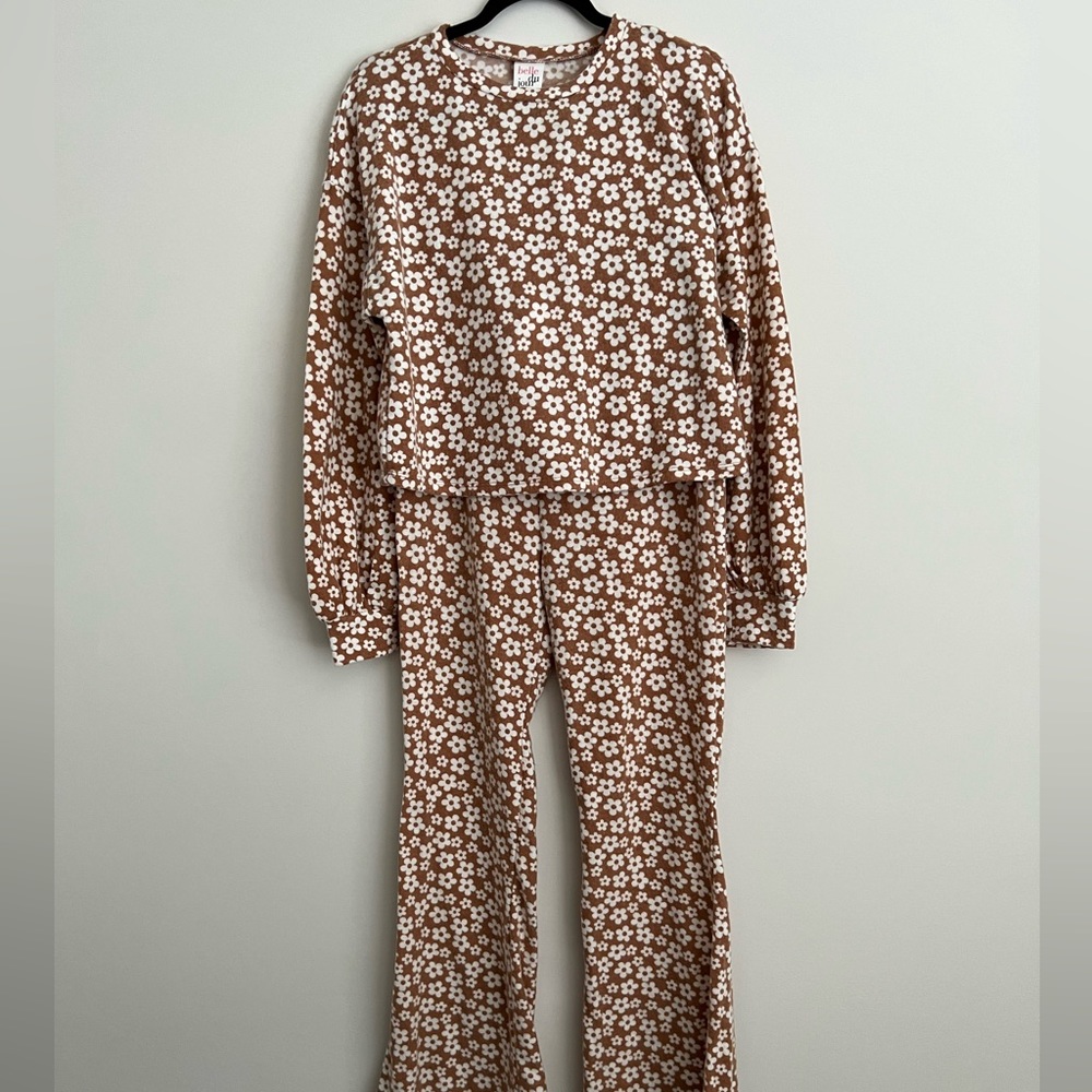 Belle du Jour Floral Lounge Set Juniors’ Size X-Large